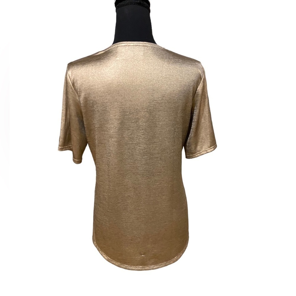 Chico Rose Gold Shimmer Tee - Picture 8 of 8